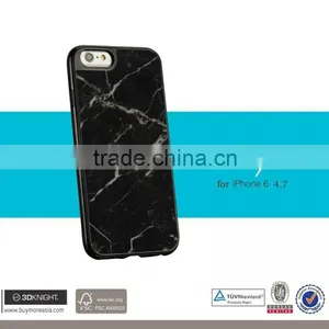 Unique Ultra Thin Marble for IPhone Case, White Black TPU Case for IPhone 6, Luxury Slim Marble Hard Smart Cover thumbnail-5