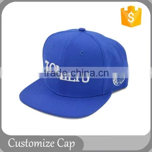 Wholesale Two Tone 100% Acylic Flat Brim Bulk Snapback Caps thumbnail-5