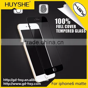 HUYSHE 2016 New Coming Perfect Anti Fingerprint Matte Glass Screen Protector Full Coverage for Iphone6s thumbnail-1