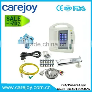 Big Sale 7 Inch 12 Lead 12 Channel Electrocardiograph ECG / EKG Machine With Thermal Recorder thumbnail-1