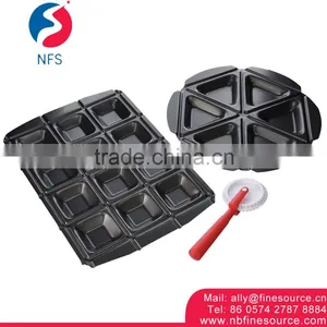 Hot Selling Household Mini Pie Stainless Steel Non-Stick Pan Set Baking Pan thumbnail-1