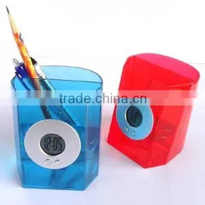 Cheap Water Powered Clock With Pen Holder thumbnail-3