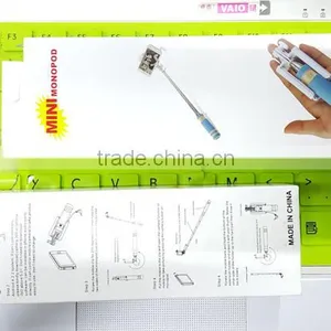 POPULAR PORTABLE MINI SELFIE STICK MONOPOD COMPFORT TOUCH OPERATION SUPER PRICE GVC 3.5 JACK thumbnail-5