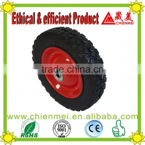 High Quality 6"X1.5 Solid Rubber Wheel/Metal Rim Wheel/Pneumatic Wheels/Ruled Wheel thumbnail-4