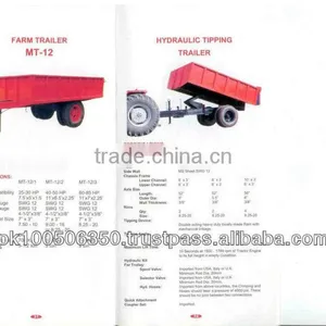 Pakistan High Quality Hydraulic Tipping Trailer thumbnail-3