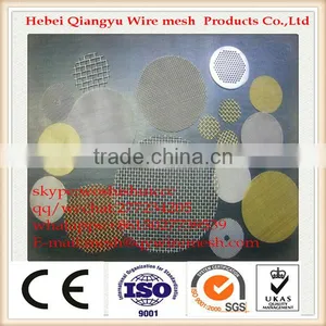 Supply EPDM Wire Mesh Basket Filter Screen Sieve Extruder Rubber Washer Cloth Stainless Steel Filter Element thumbnail-4