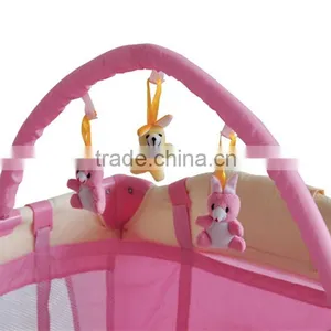 Portable Baby Travel Cot, Foldable Baby Cribs thumbnail-3