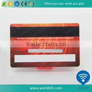 Best Selling Cr80 Blank PVC Plastic Cards With Magnetic Stripe thumbnail-1