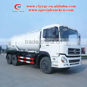 20m3 Dongfeng Kinland Vacuum Sewage Suction Truck of Competitive Price for Sale thumbnail-6