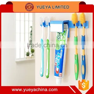 Wall Mount Rack Toothpaste Toothbrush Holder Set thumbnail-1