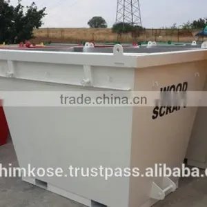 4 m3 Bucket Type Waste Bin Skip Garbage Container thumbnail-1