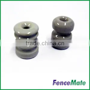 Electric Fence Wood Post Porcelain Insulator thumbnail-1