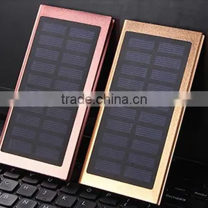 20000 Mah Extrathin Solar Power Bank Solar Power All in One Solar Charger Solar Power Bank for Mobiles thumbnail-2