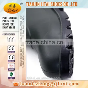 Black Pvc Safety Working Boots for Special Situation thumbnail-5