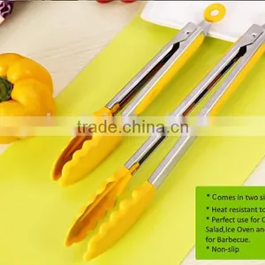 Eco-Friendly Feature Silicone Salad Food Tongs thumbnail-1