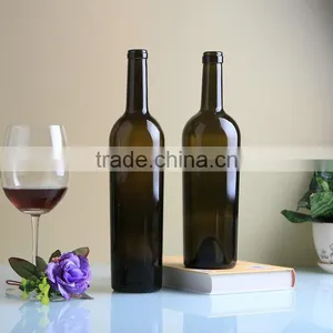 Factory Sale Top Quality Frosted Hot Sale Manufacture Glass Bottles for Wine thumbnail-4