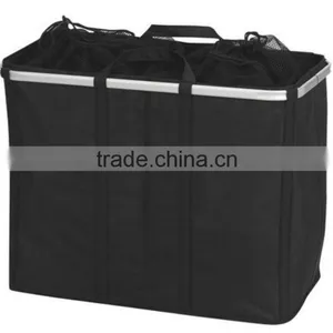 Store More Aluminum Frame Rectangle Foldable Laundry Hamper With Mesh Lid thumbnail-1