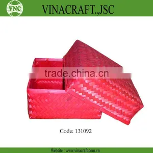 Bamboo Storage Box - Basket thumbnail-1