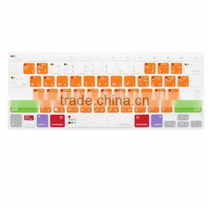 Antibacterial Treated Soft Touch Colorful Microsoft Silicone Keyboard Cover thumbnail-4