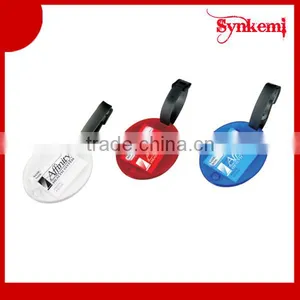 Custom Logo Plastic Luggage Tag thumbnail-1