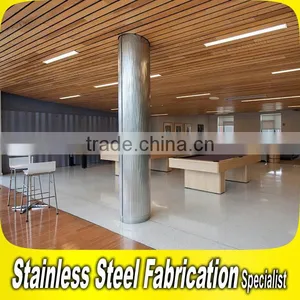 Interior Stainless Steel Column Cladding thumbnail-1