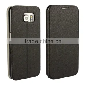 2016 Popular Ultra-thin Wallet pu Leather Case for Samsung Galaxy S6, Phone Case Cover thumbnail-2