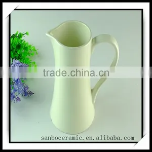 High Quality Bulk White Ceramic Teapot Kettle Tall Porcelain Porcelain Water Tea Pot thumbnail-2