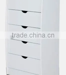 2014 Popular White Bedroom Furniture Set, White 4-drawer Cabinet thumbnail-1