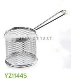 Chips Mini Fry Baskets Stainless Steel Fryer Basket Strainer Serving thumbnail-2