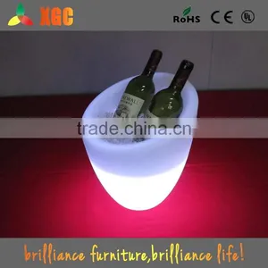 2015 New Model Led Lighted Acrylic Ice Bucket for Bar Party Supermarket thumbnail-5