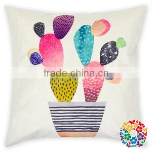 Wholesale Cotton Pillow Cover Lovely Fox Pillow Cover Blank Cushion Pillow Cover thumbnail-2