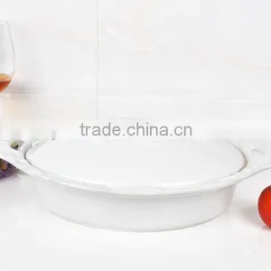 13.5" Oval Microwave Ceramic Comal thumbnail-2