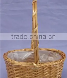 Small Willow Flower Basket thumbnail-1