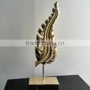 Resin Art Leaf Statue Decoration thumbnail-6