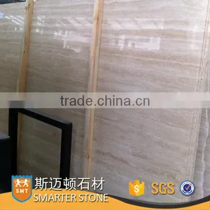 Imported Travertine Tiles Cream Travertine Slabs Polished thumbnail-1