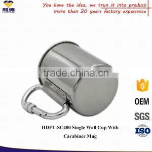 New Products ! OEM Single Wall Travel Mug Stainless Steel thumbnail-4