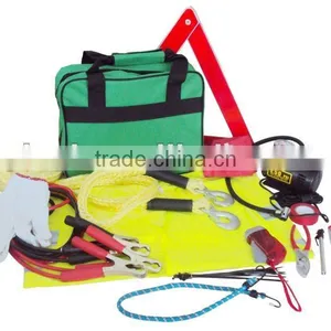 YYS12044 Car Tool Kit With Air Compressor in Green Bag thumbnail-1