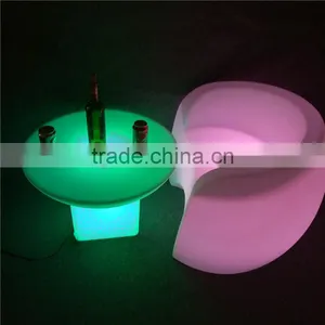 Modern Led Light Table Led Bar Table / Plastic Led Coffee Table / Led Furniture thumbnail-6