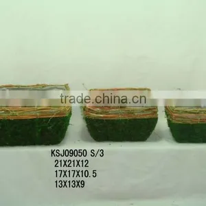 Moss Flower Pot 09051 thumbnail-1
