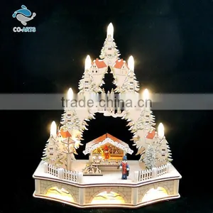 Professional Design White Wooden Home Decorative Lighting thumbnail-1