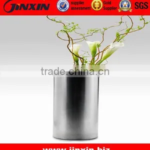 Stainless Steel Long Flower Vase thumbnail-1
