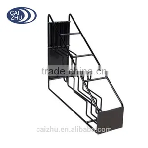 Black Durable Coatings Metal Wire 4 Bottles Display Rack Bar Stand Bottle Holder thumbnail-2
