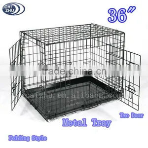 Folding Wire Kennels for Dogs thumbnail-1
