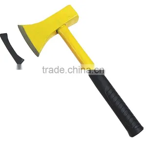 High Carbon Steelaxe With Steel Handle Household Hatchet Toolaxe Woodaxe thumbnail-1
