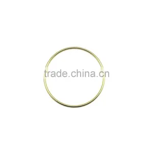 High Quality Bright Color Metal O Ring for Bag Round Ring, Butt Welded Steel Wire Rings ID 4" thumbnail-1