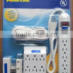 S30489 UL Approved 7 Pieces Power Strip Value Pack thumbnail-1