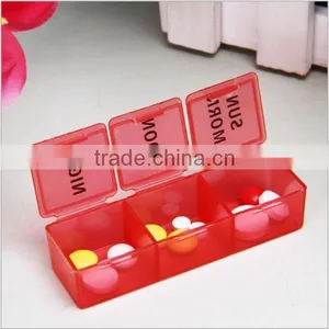 Custom Promotional 7 Days Plastic Pocket Pill Box,custom 7 Days Plastic Pocket Pill Box Promotional,custom Pocket Pill Box thumbnail-2