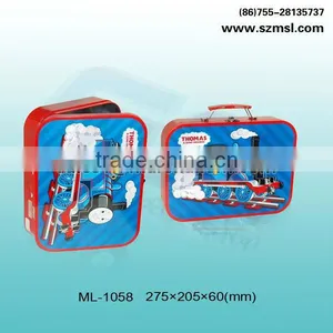 Small Metal Tin Lock Box thumbnail-1