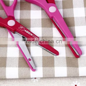 Factory Price Top Quality Full PP Material Students Scissors thumbnail-5