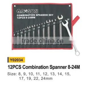 Y02031 12PCS Combination Spanner Set thumbnail-1